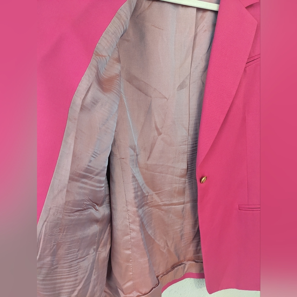 Austin Reed Hot Pink Single-Button Blazer - Picture 9 of 13